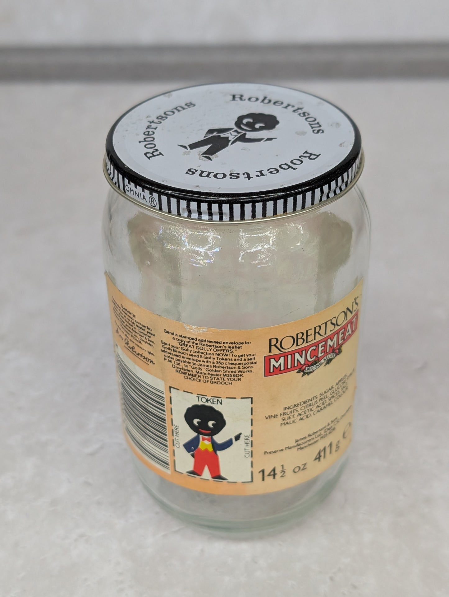 1970s Robertsons Mincemeat Jar