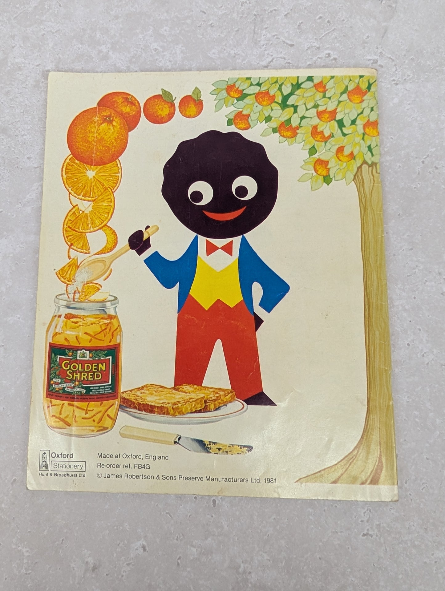 1980s Robertsons Writing Book