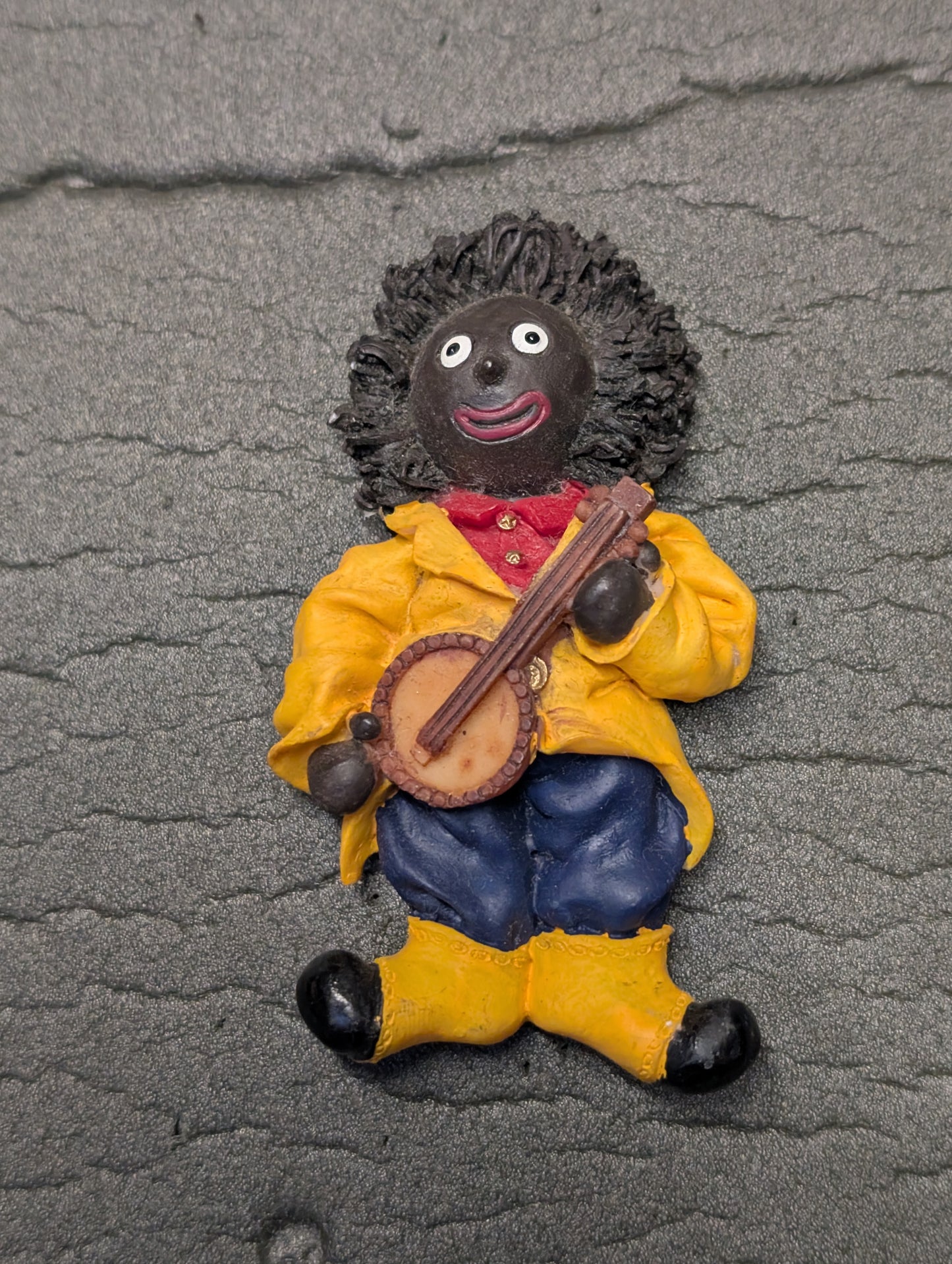 Banjo Player Fridge Magnet