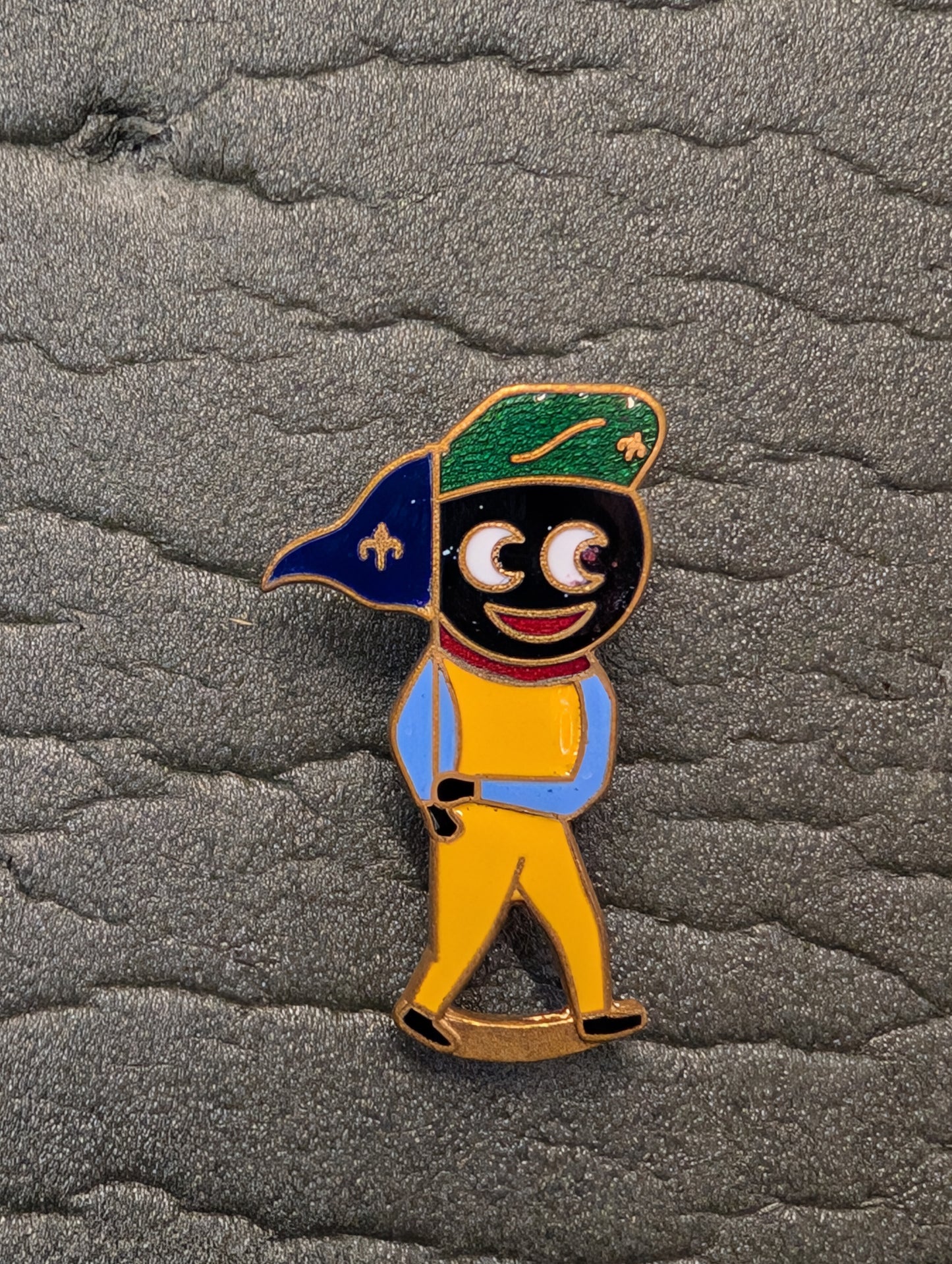Beret Scout Dark Blue Flag