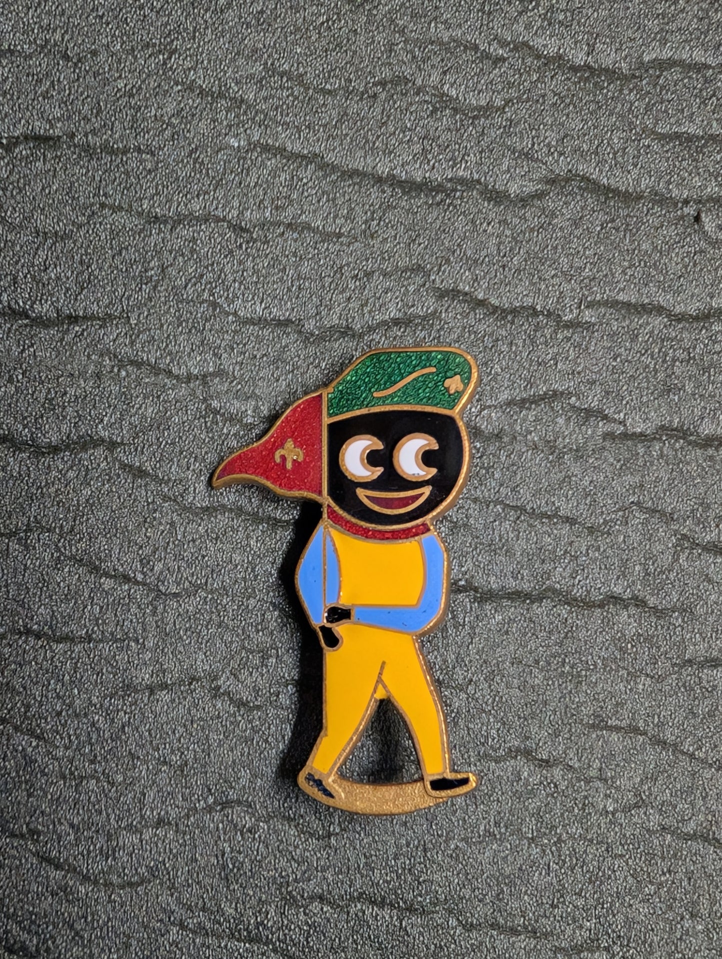 Beret Scout Solid Red Flag