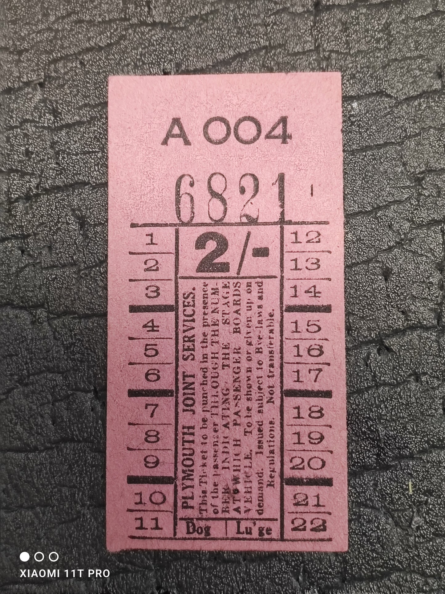 SPECIAL OFFER !!!! Original Bus Ticket £10