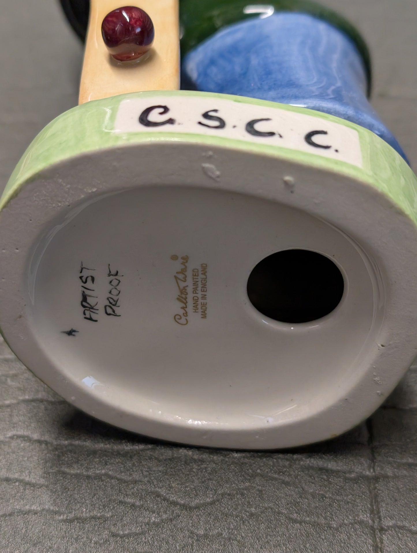 Carltonware GSCC Cricketer Artist Proof