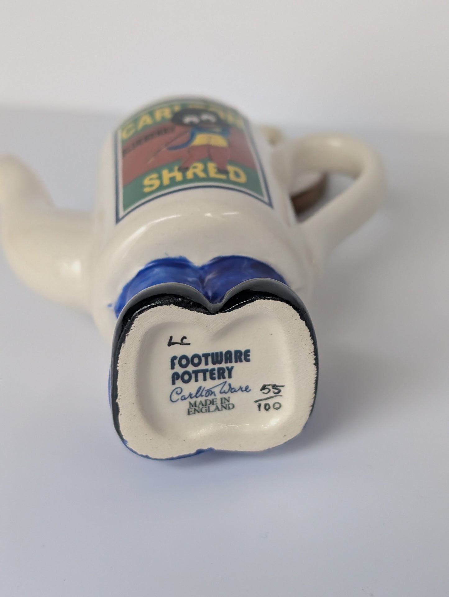 Footware Pottery Teapot by Carltonware