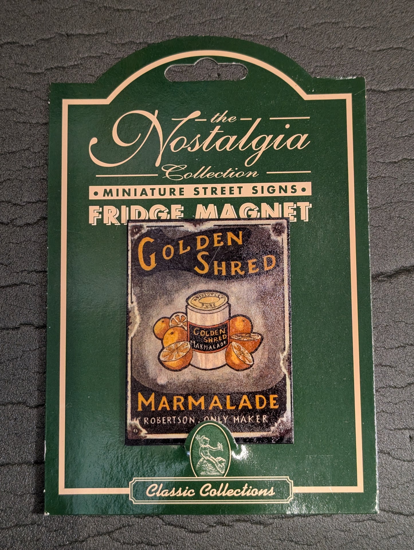 Golden Shred Fridge Magnet