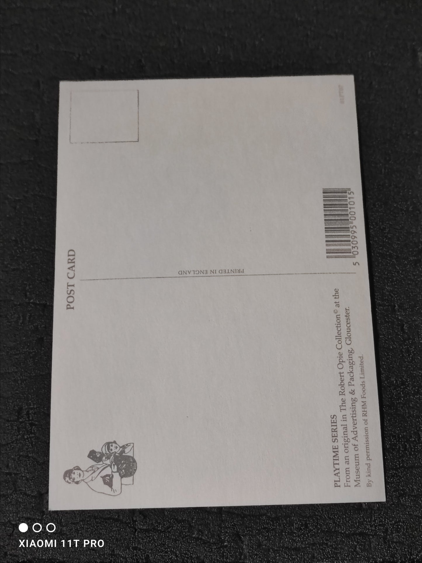 Golly and Bear Postcard