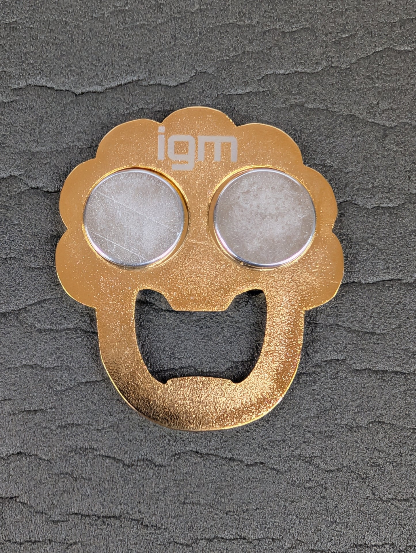 Groggy Golly Fridge Magnet/Bottle Opener by imgollymad