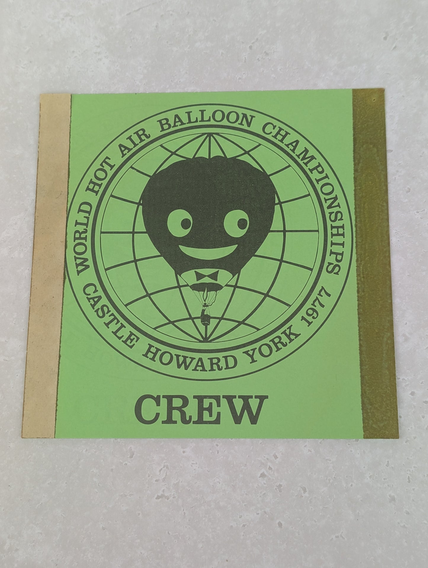 HB2 Green Castle Howard Balloon Crew Card