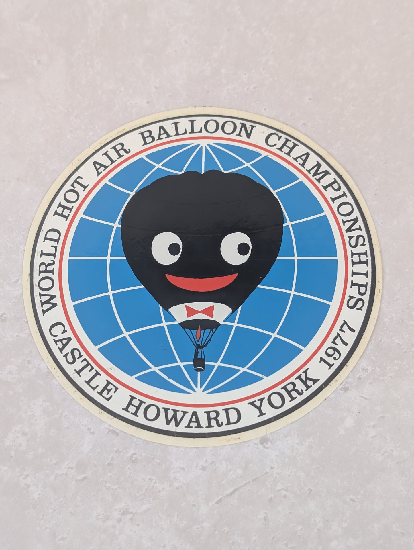 HB4 World Hot Air Balloon Championship Sticker