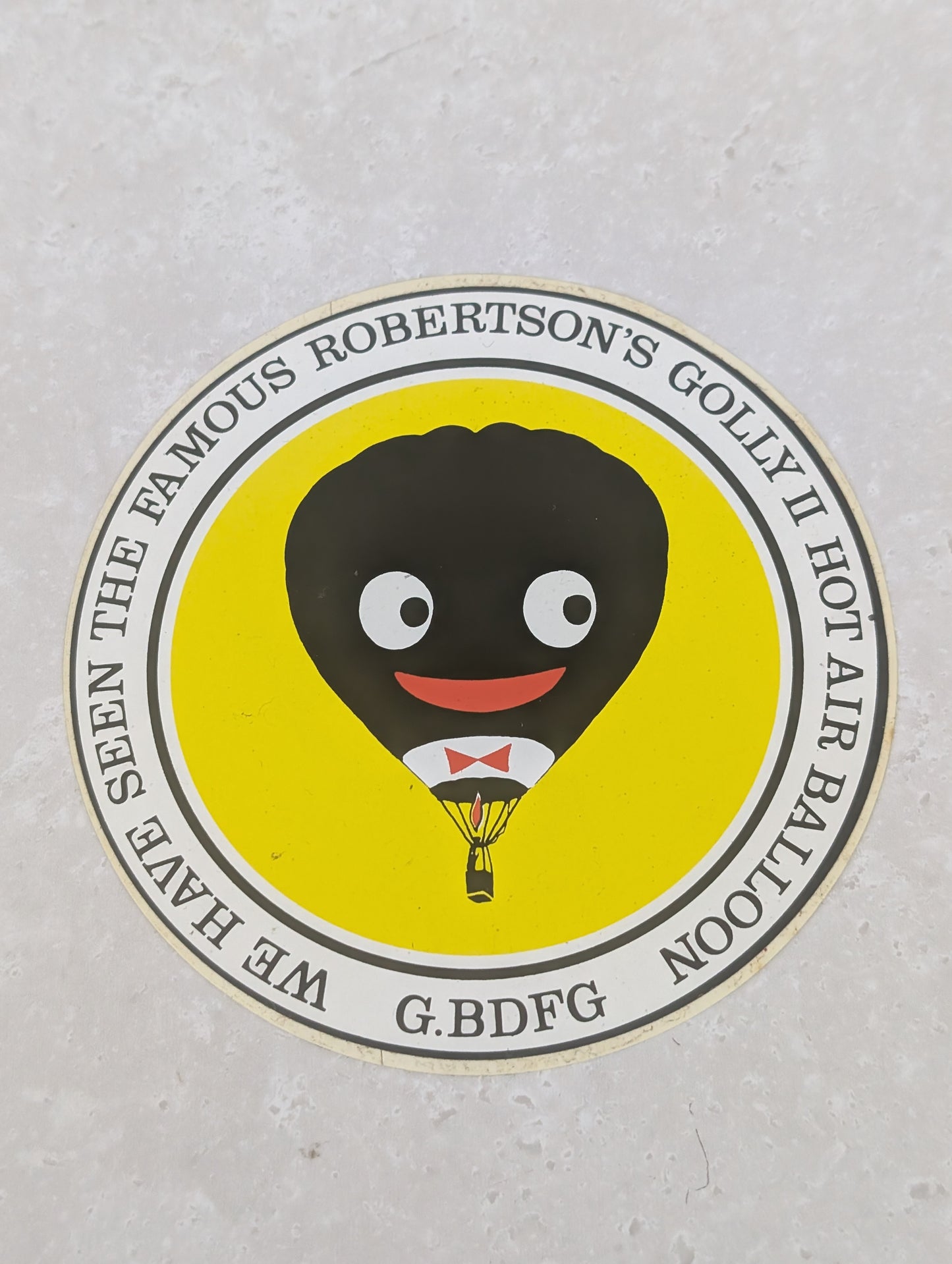 HB6 Castle Howard Balloon Sticker