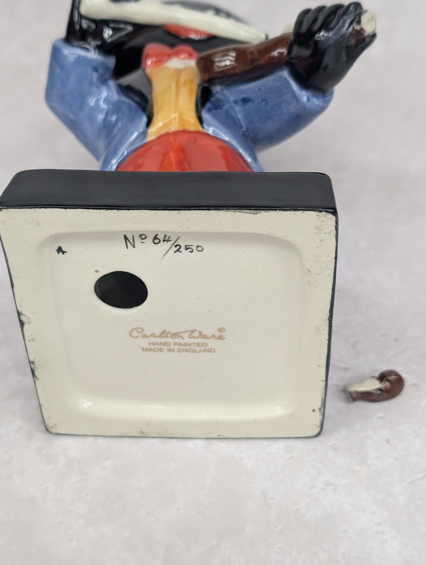 Large Violinist by Carltonware - Broken Violin Head