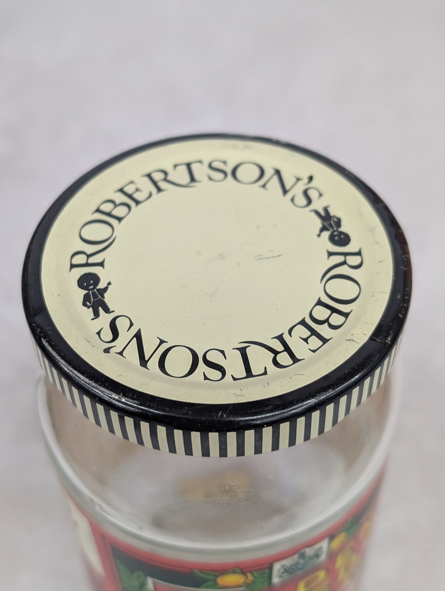Original 1980s Robertsons Jar with Label