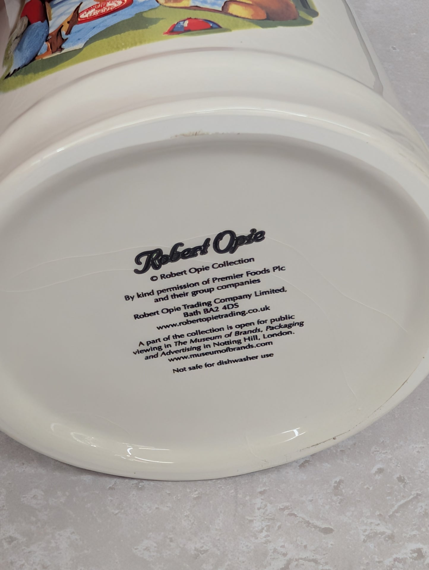 Picnic Scene Large Jam Pot by Robert Opie