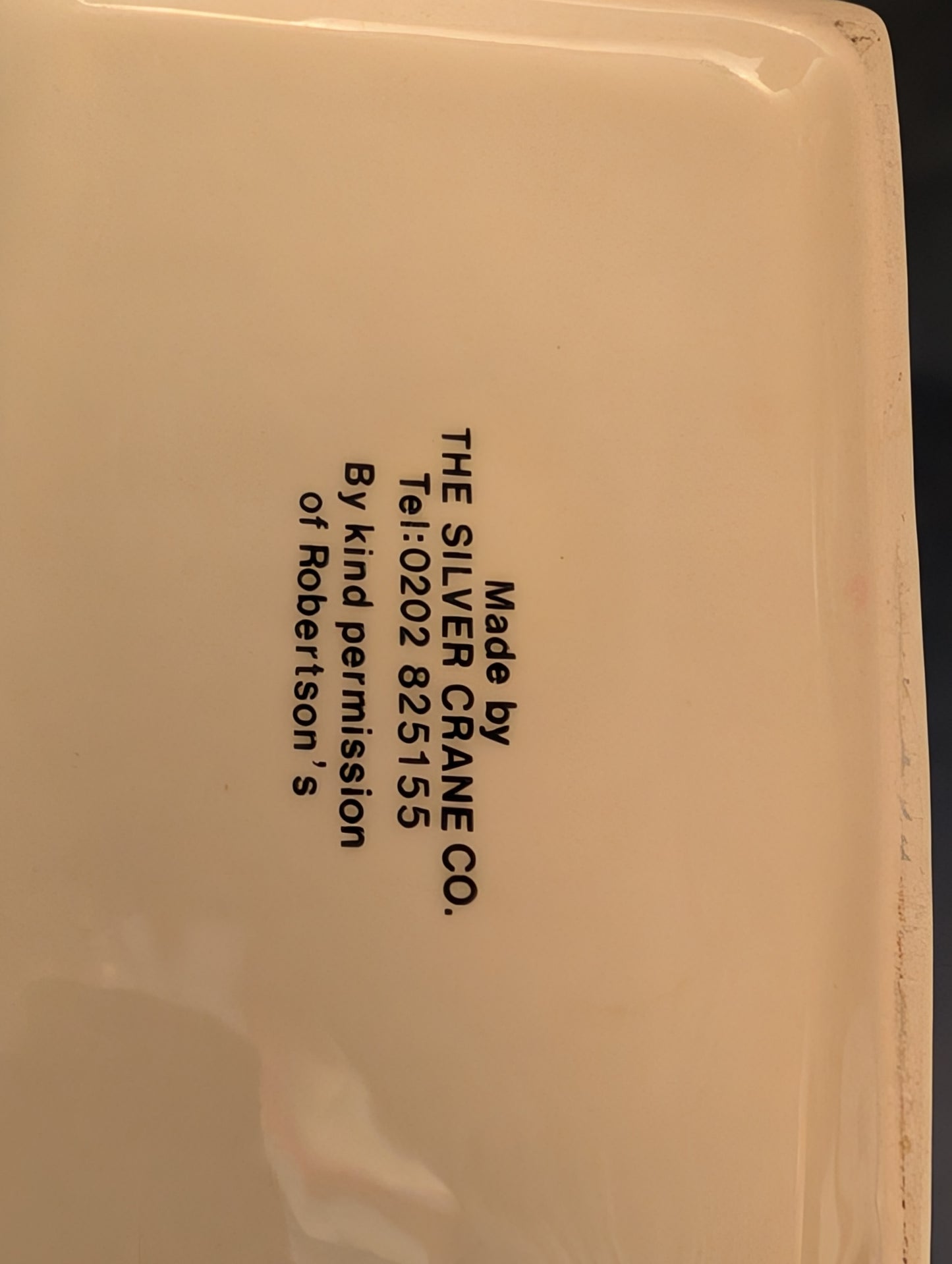 Robertsons Cricketer Teapot by Silver Crane