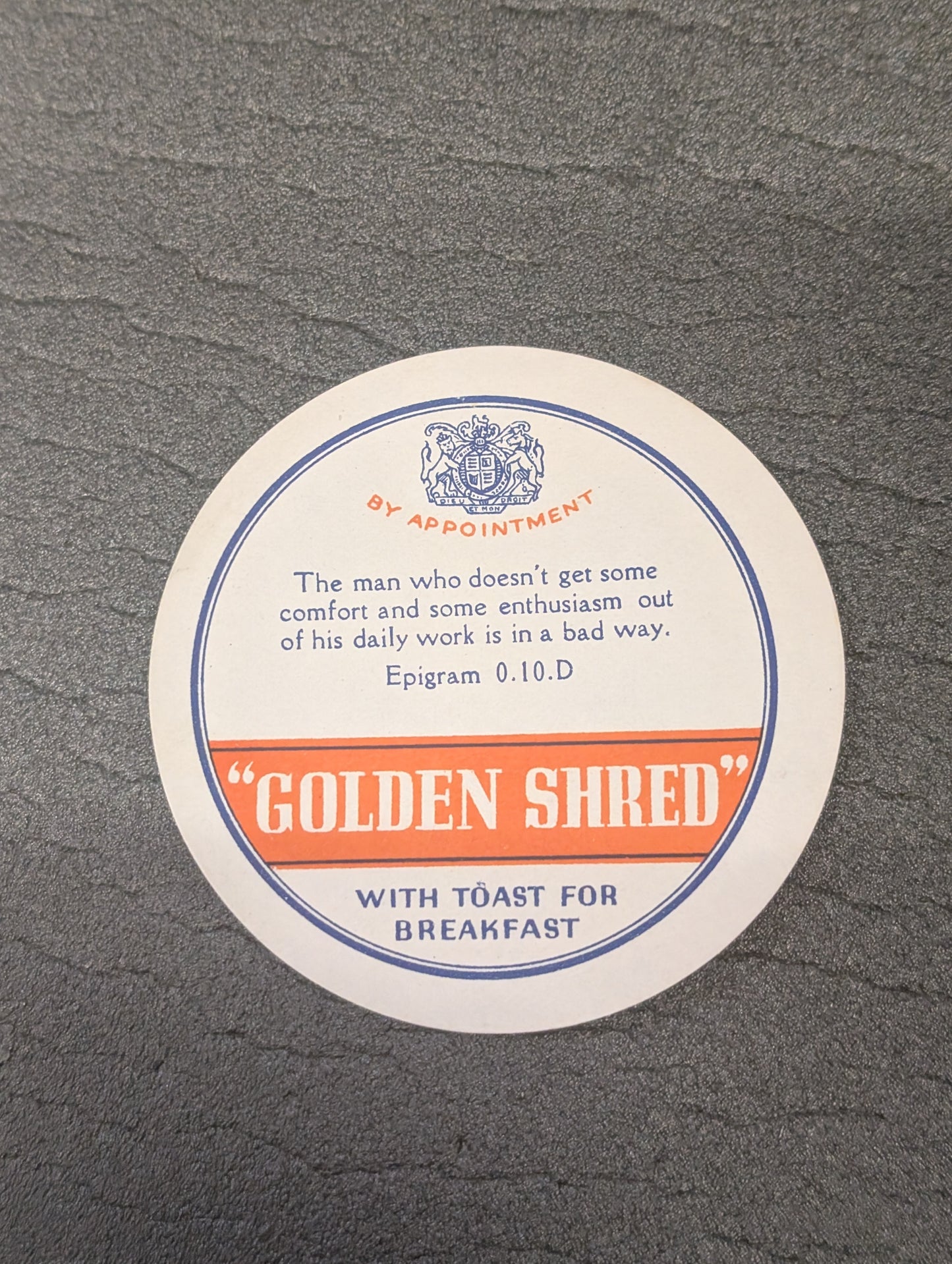 Robertsons Golden Shred Label