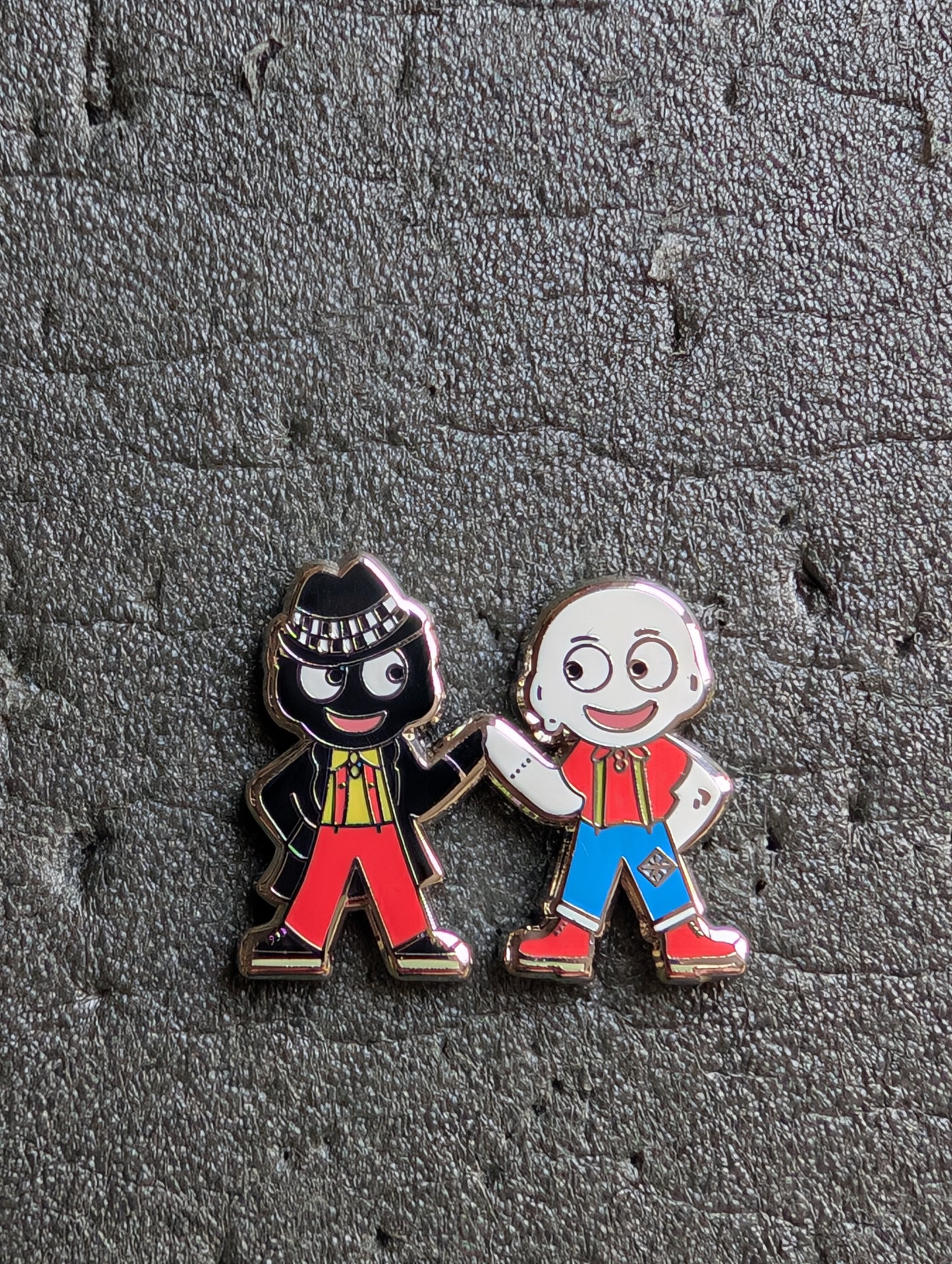 SKA REGGAE / NORTHERN SOUL MALE GOLLY BADGE