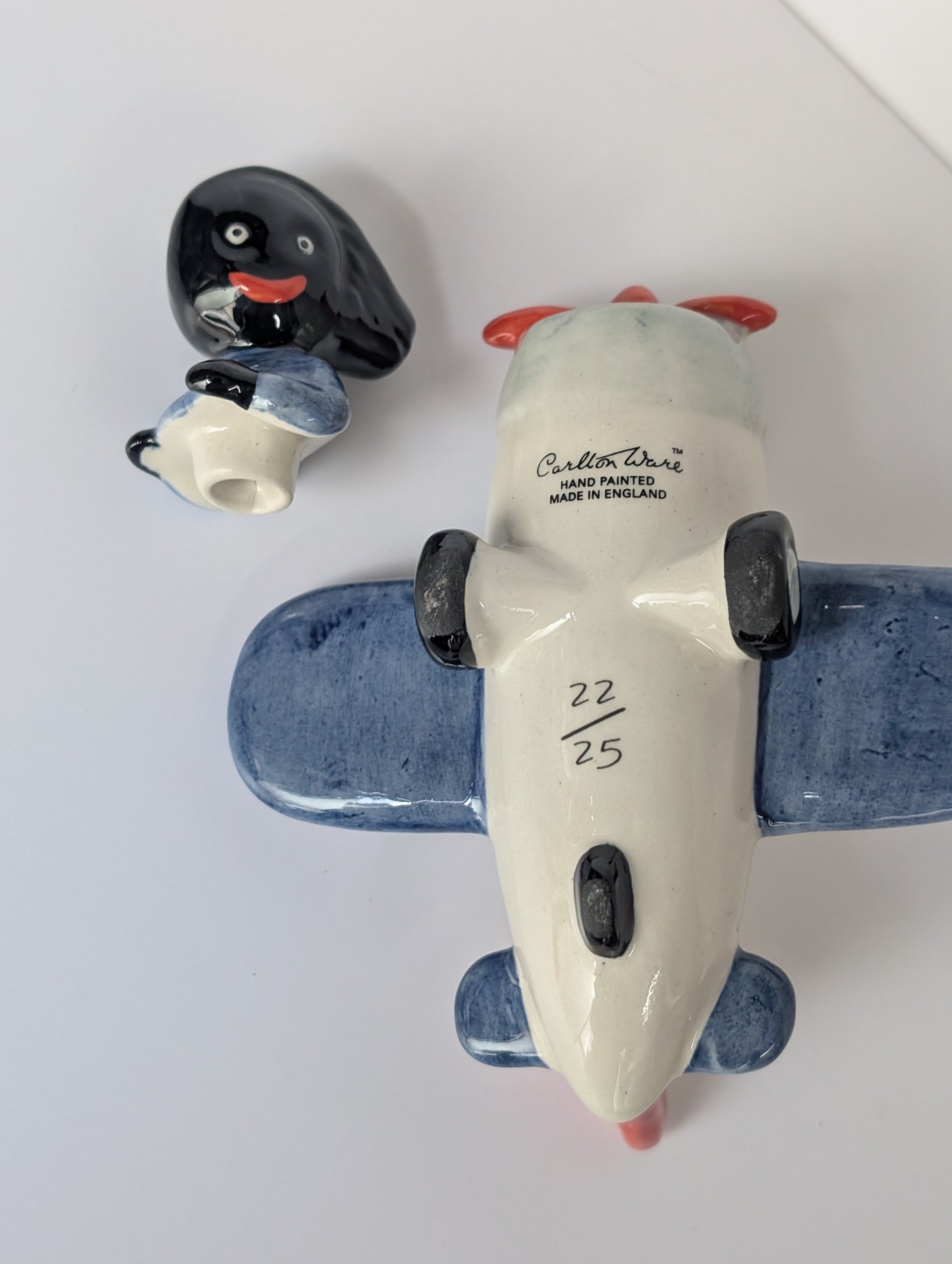 Small Aeroplane Golly Teapot by Carltonware