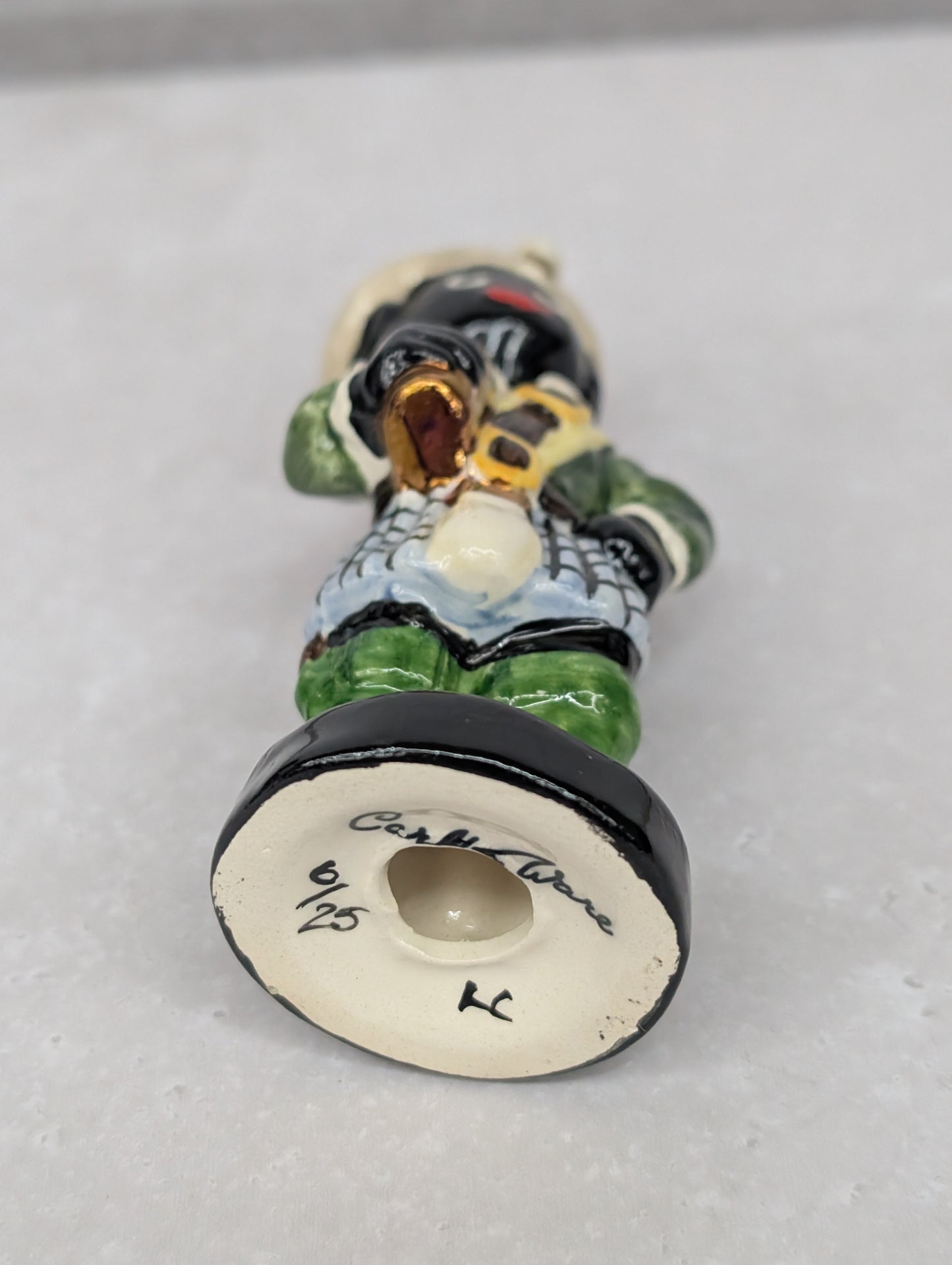 Small Black Base Scotsman by Carltonware