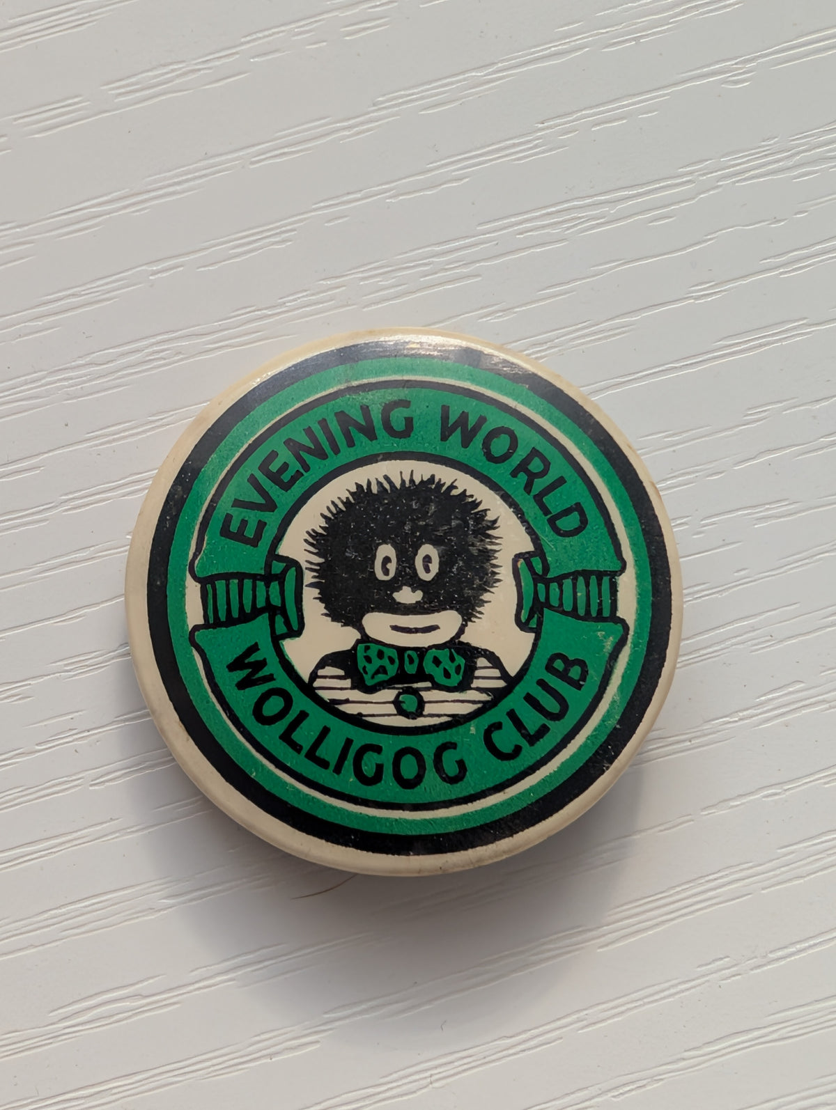 Evening World Wolligog Club Badge