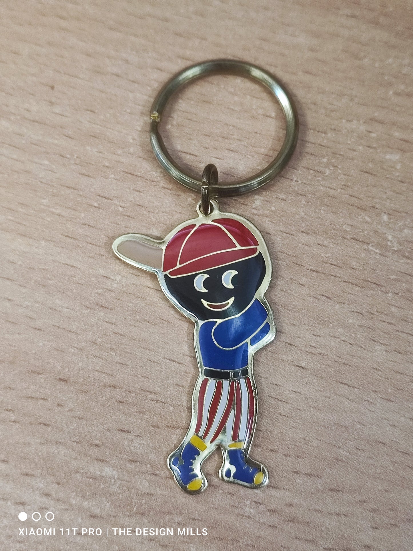 90s Baseballer Keyring