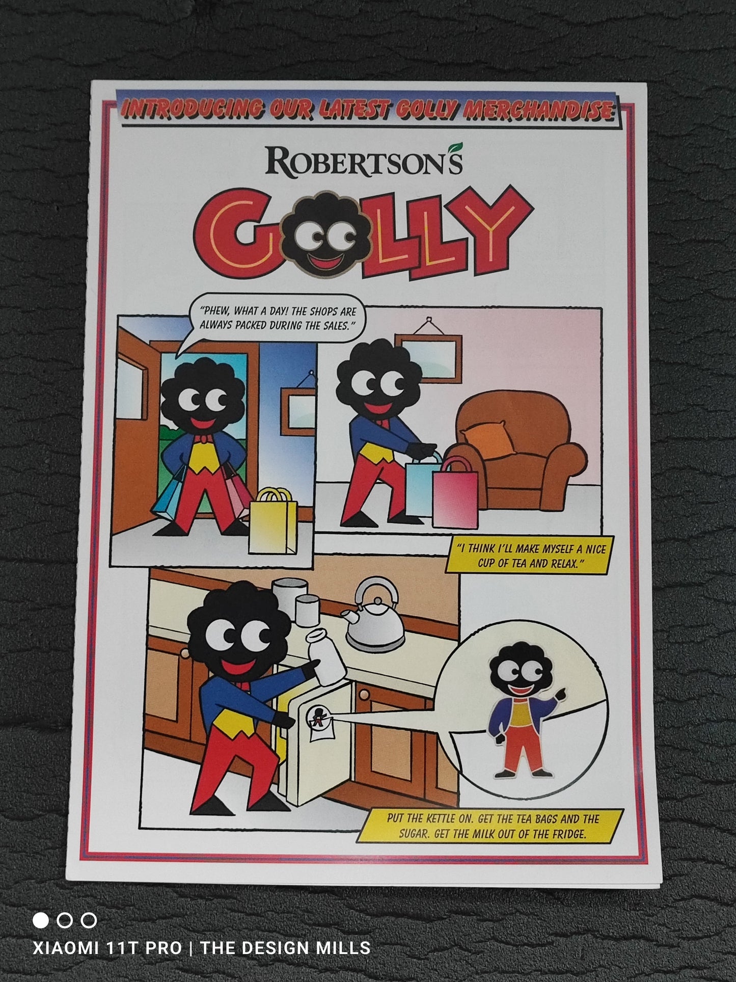 Fridge Magnet Leaflet