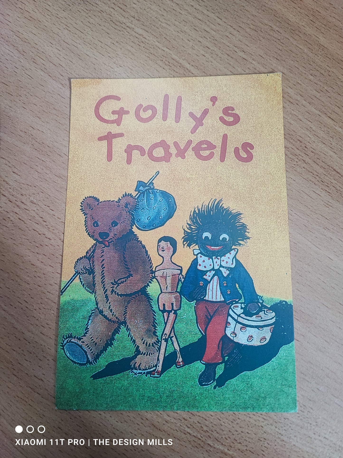 Golly Travels Postcard