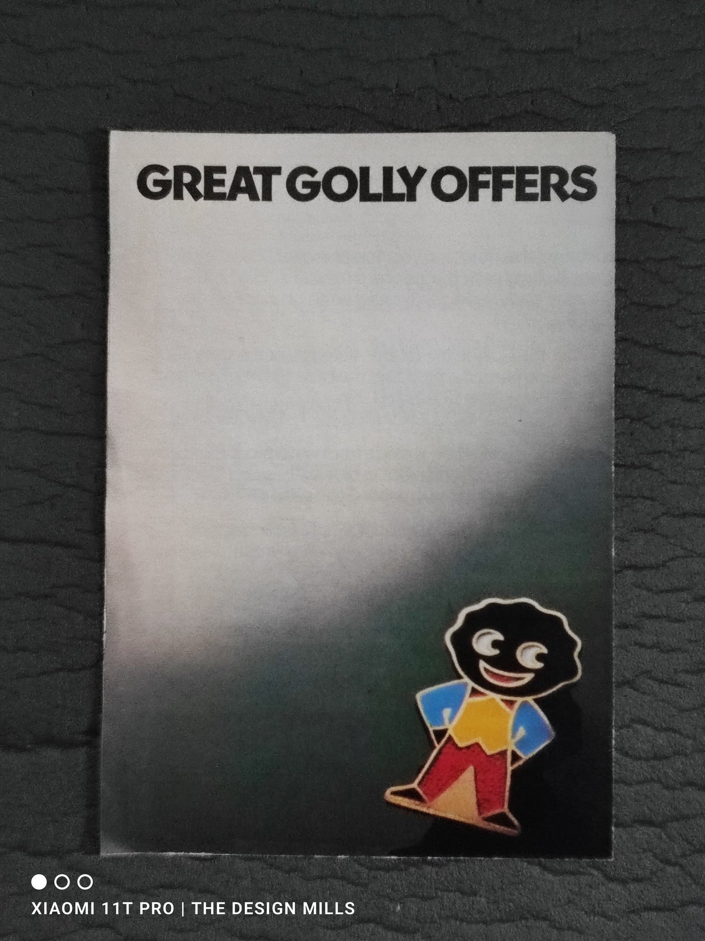 Great Golly Offers Leaflet