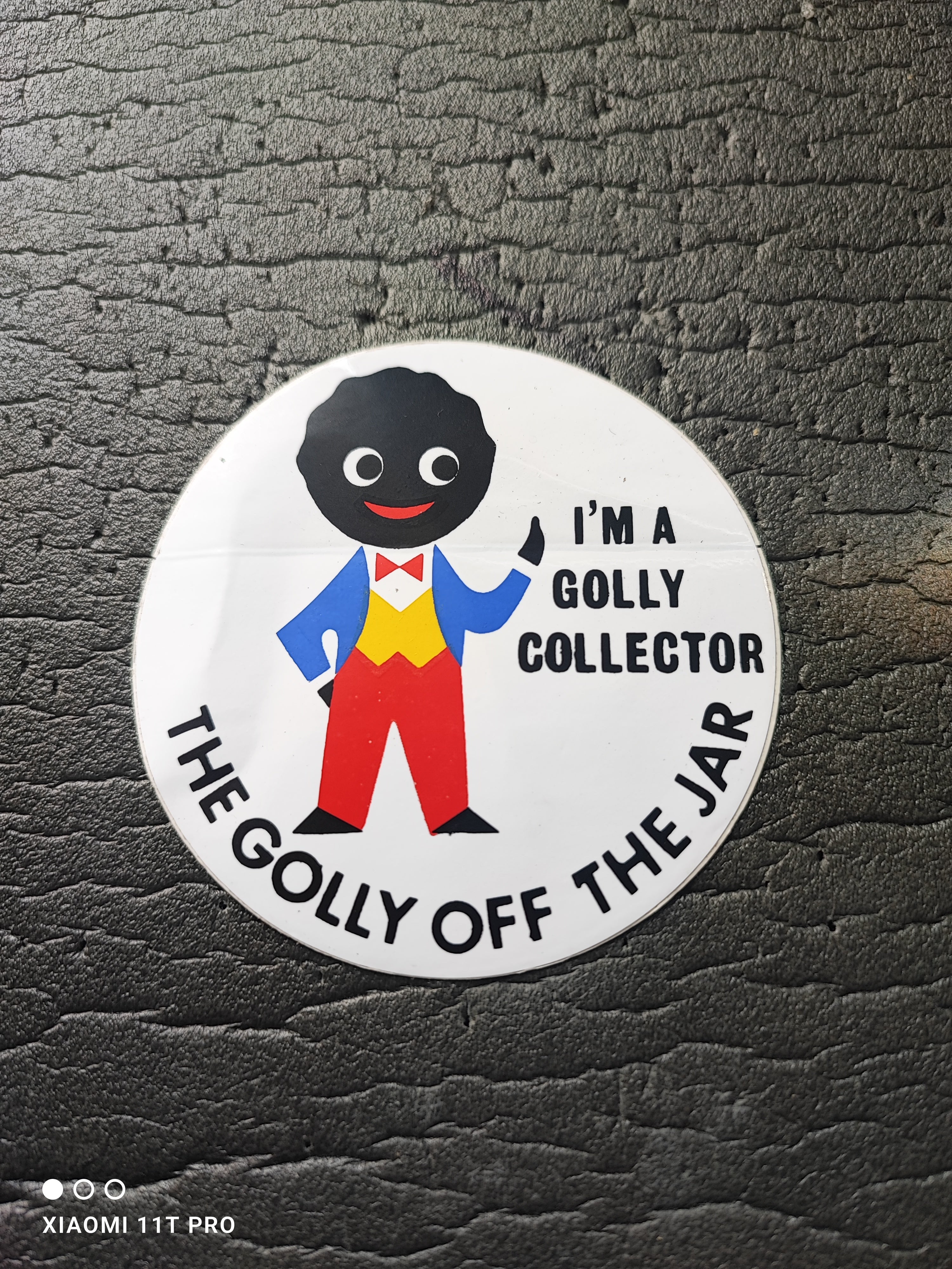 Im a Golly Collector Sticker.