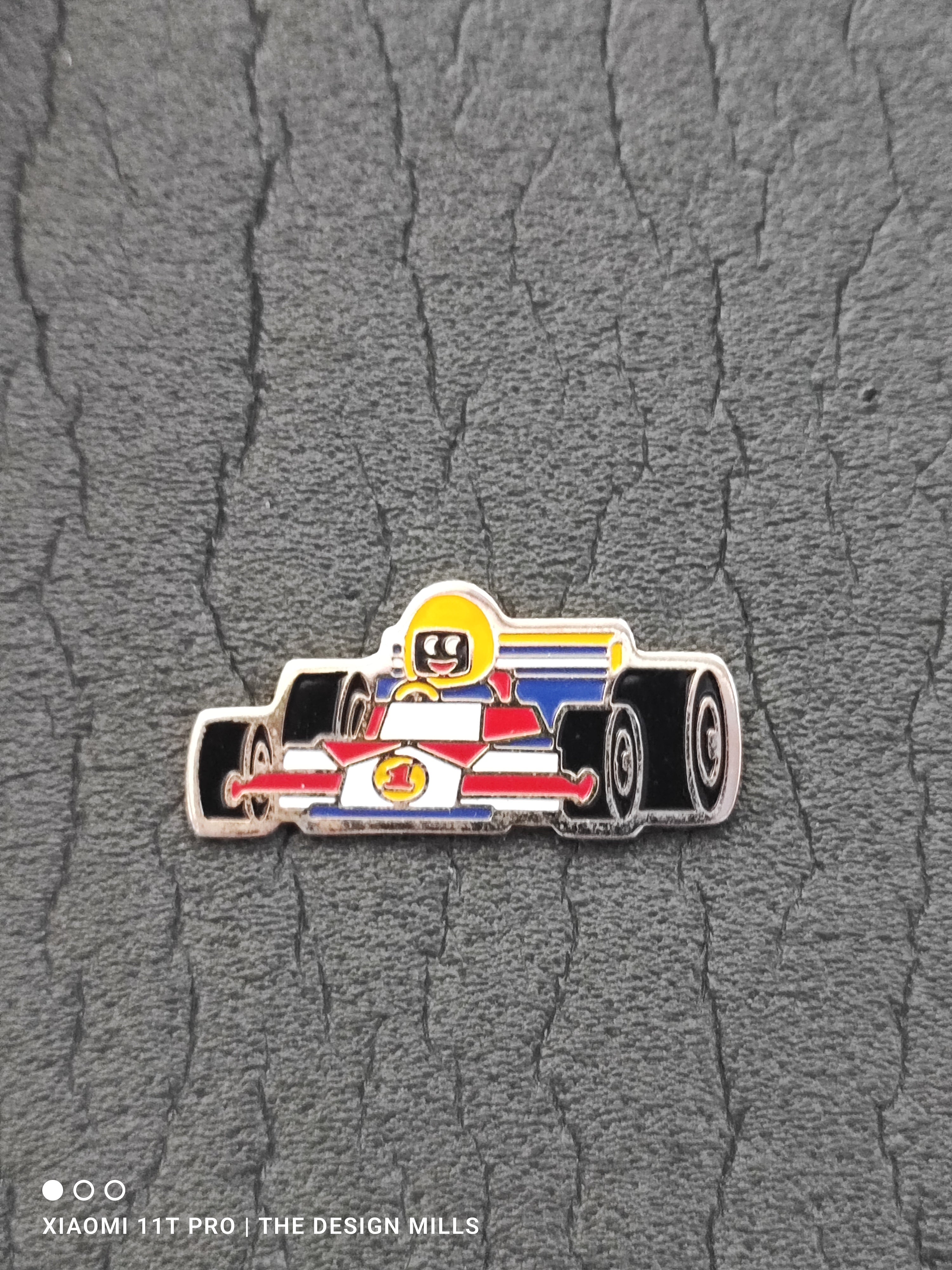 Racing Driver NO STAMP – GollyBadges.com