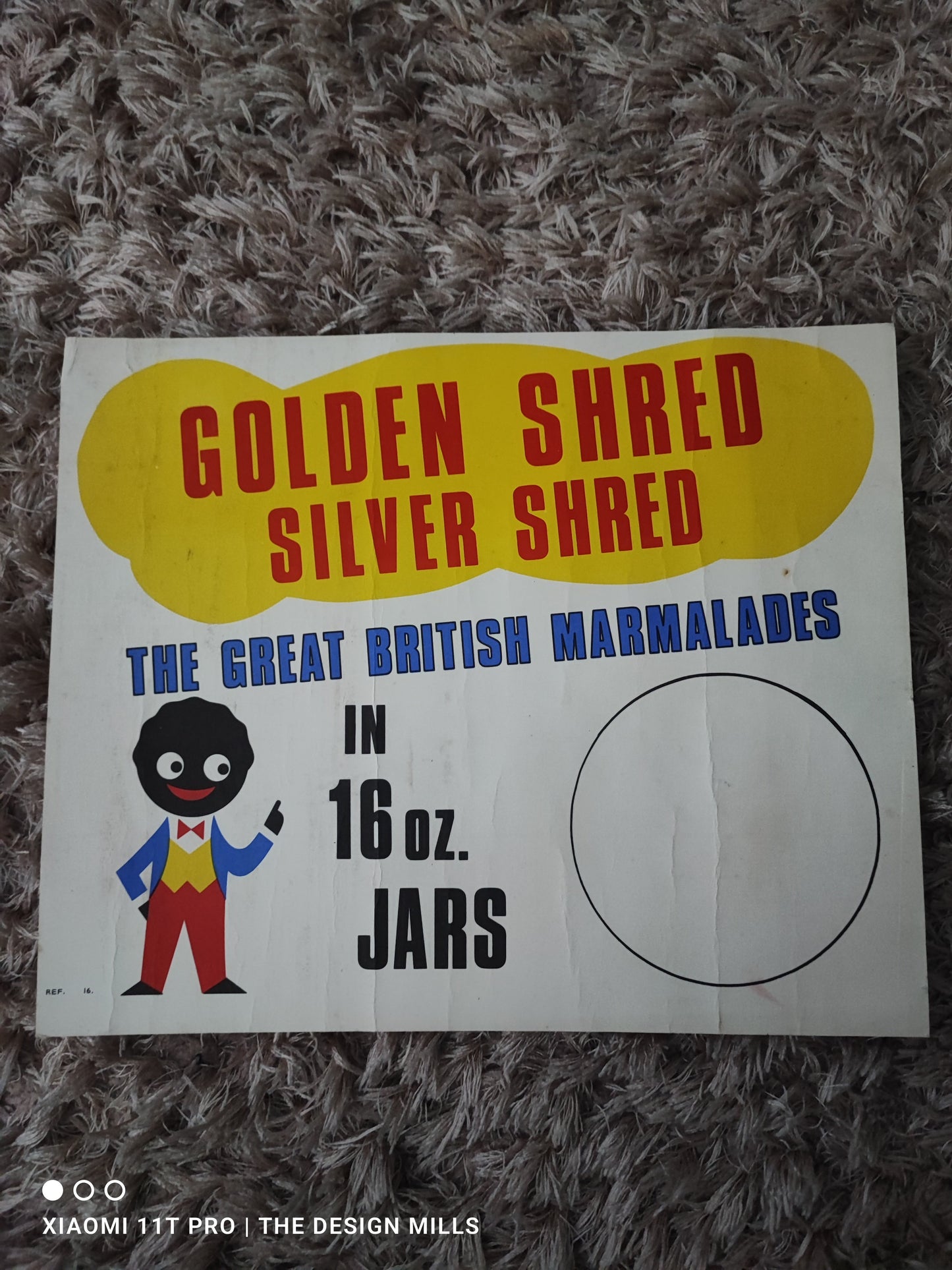 Shop Display Price Card 42 Shop display Price card – Golden Shred & Silver Shred 12”W x 10”H