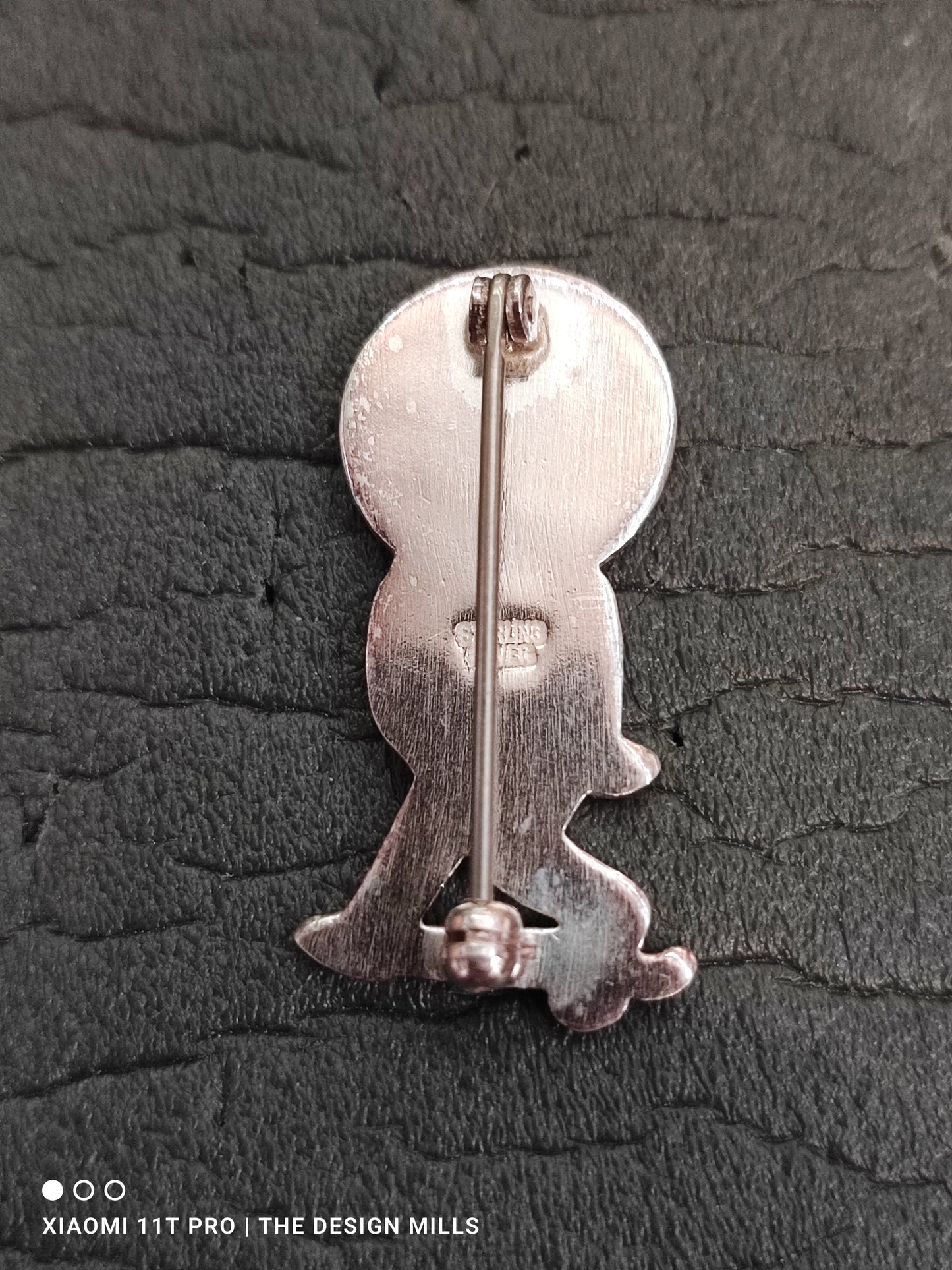 Sterling Silver Hockey Player Unenamelled