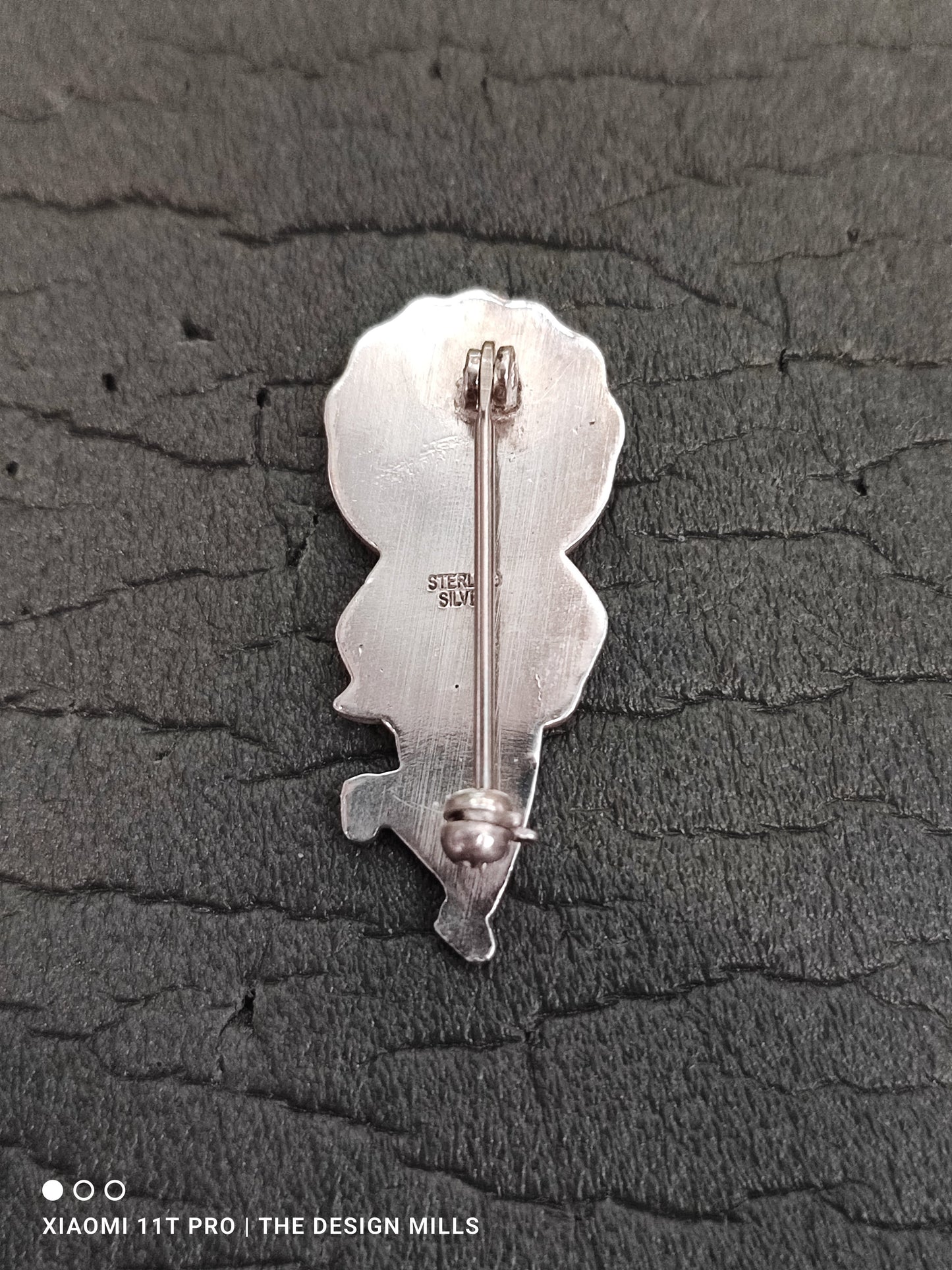 Sterling Silver Skater Unenamelled
