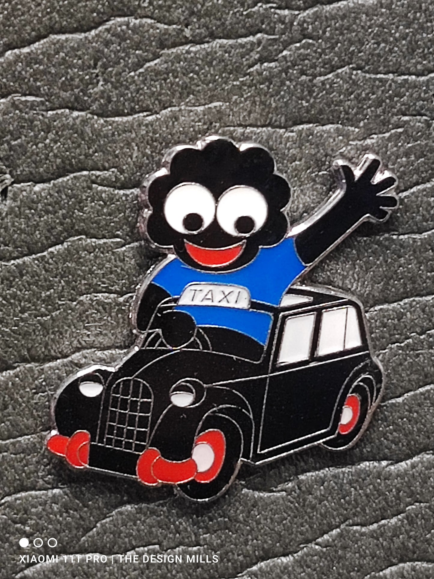 Taxi Driver Blue Shirt
