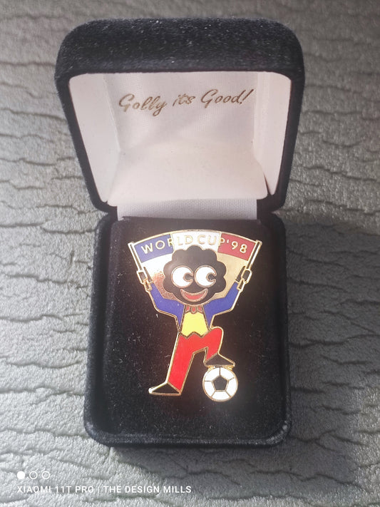 World Cup 98 Badge in Box