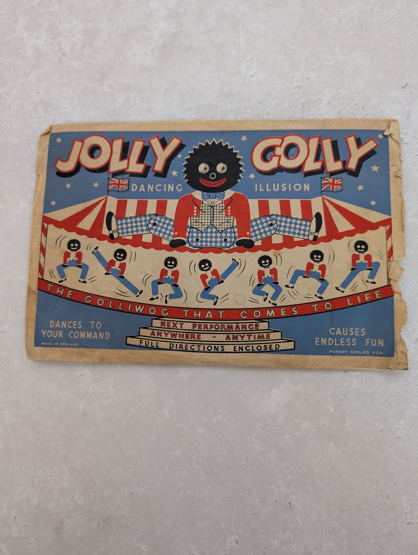 1940s Jolly Golly Dancing Illusion