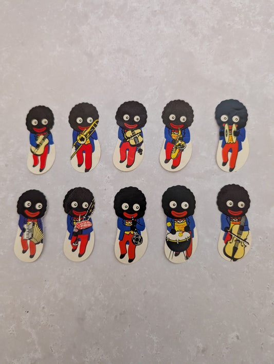 1950s Full Band Set of 10 Tokens by Robertsons