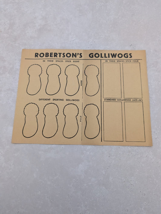 1950s Robertsons Order Form