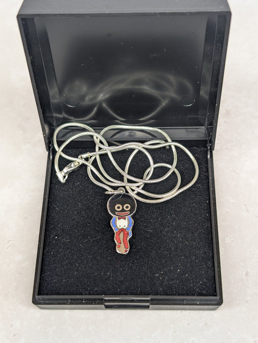 1950s Robertsons Pendant on New Chain in Box