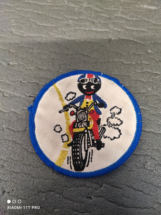 1970s Motorcyclist Patch