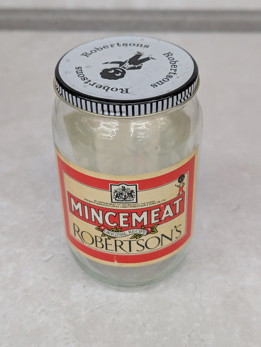 1970s Robertsons Mincemeat Jar