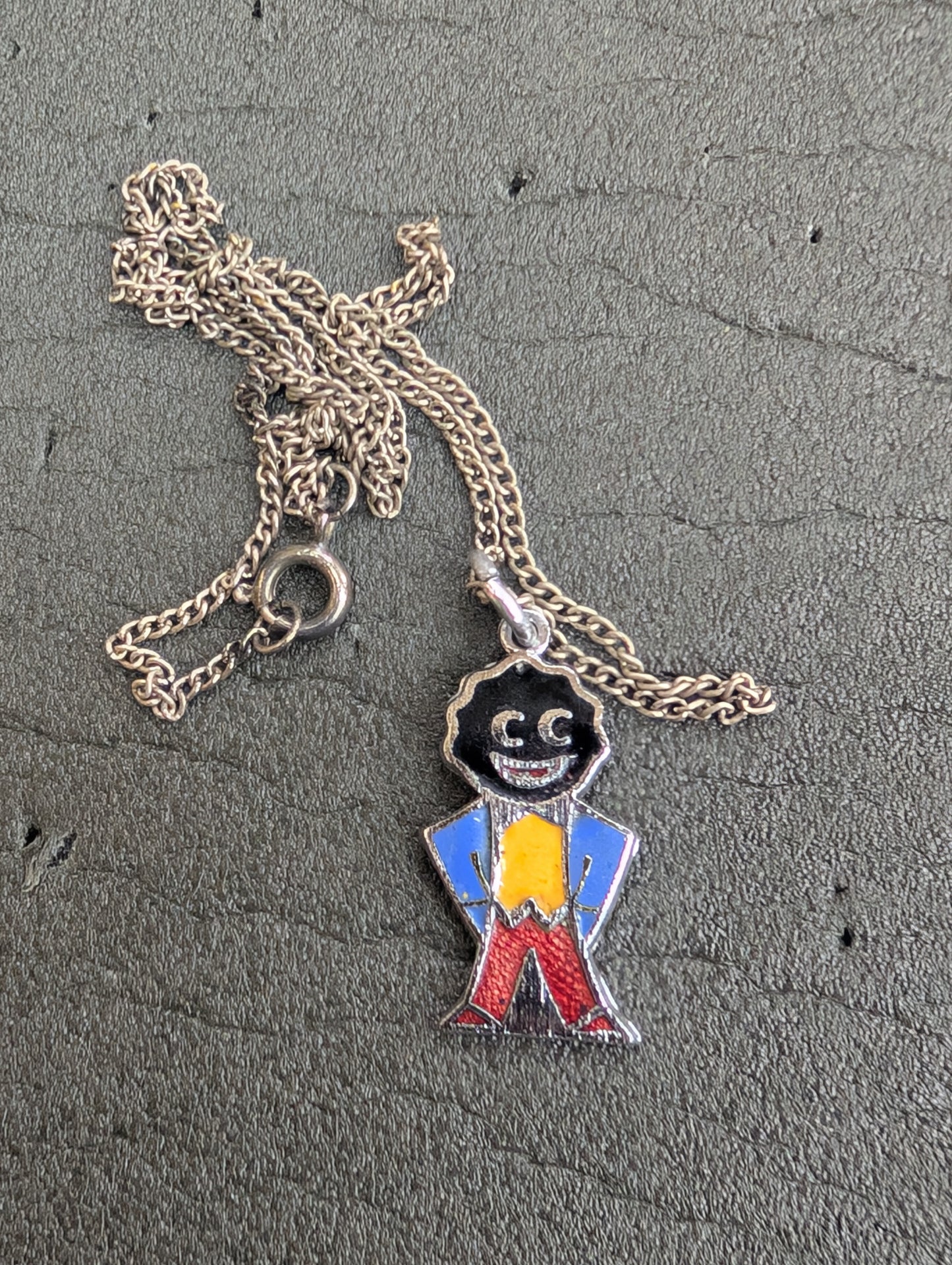 1970s Robertsons Pendant on Chain No Stamp