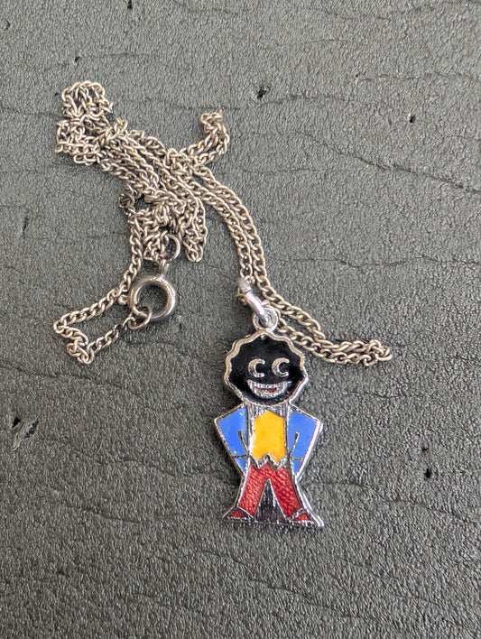 1970s Robertsons Pendant on Chain No Stamp