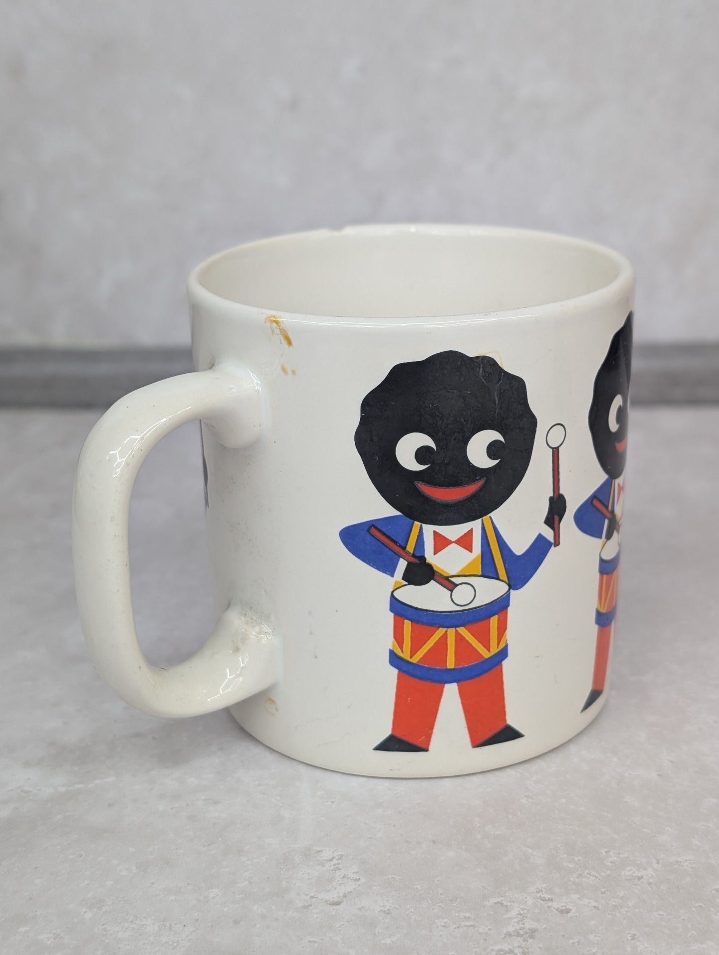 1980s Drummer Mug by Silver Crane