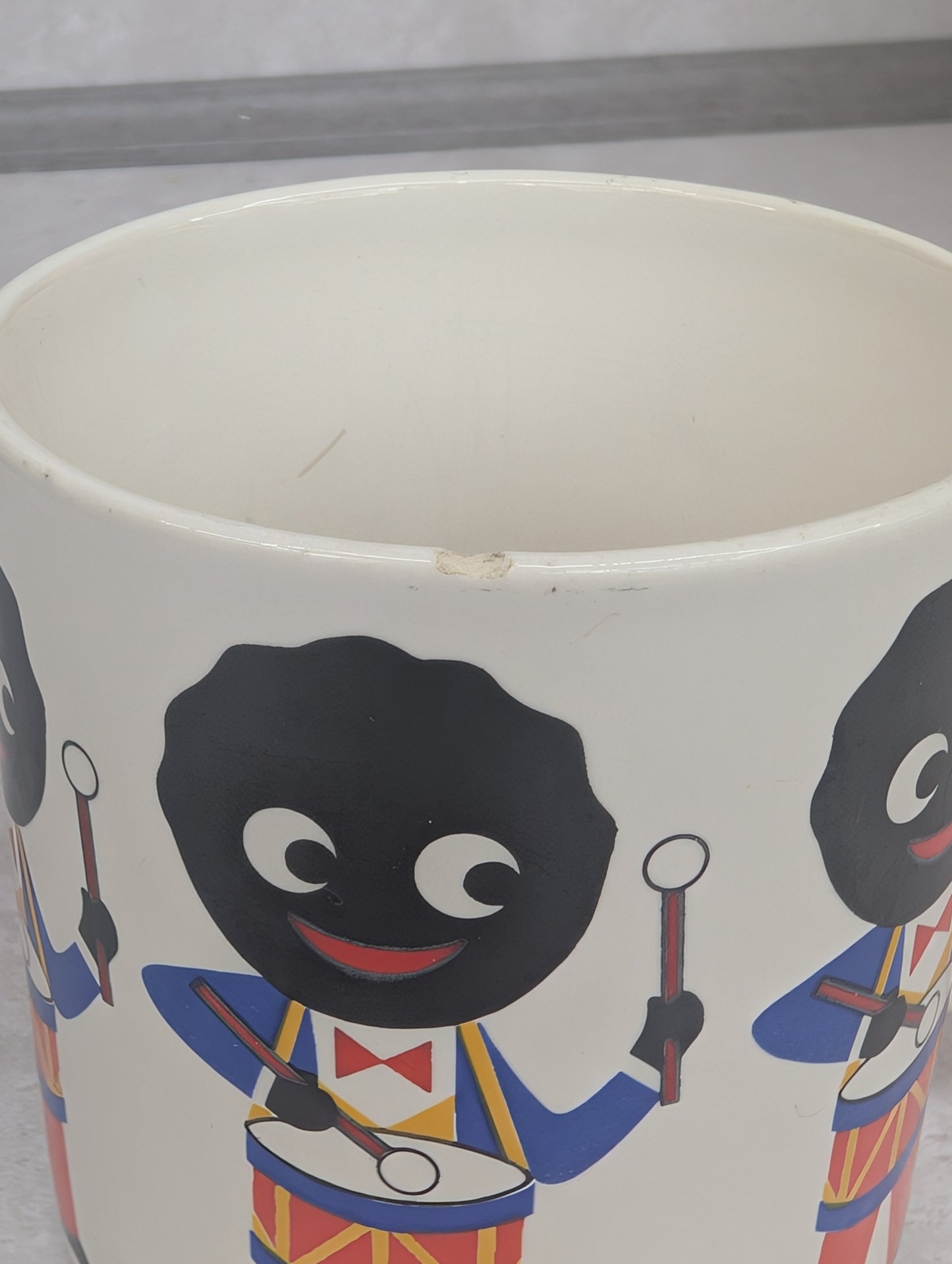 1980s Drummer Mug by Silver Crane