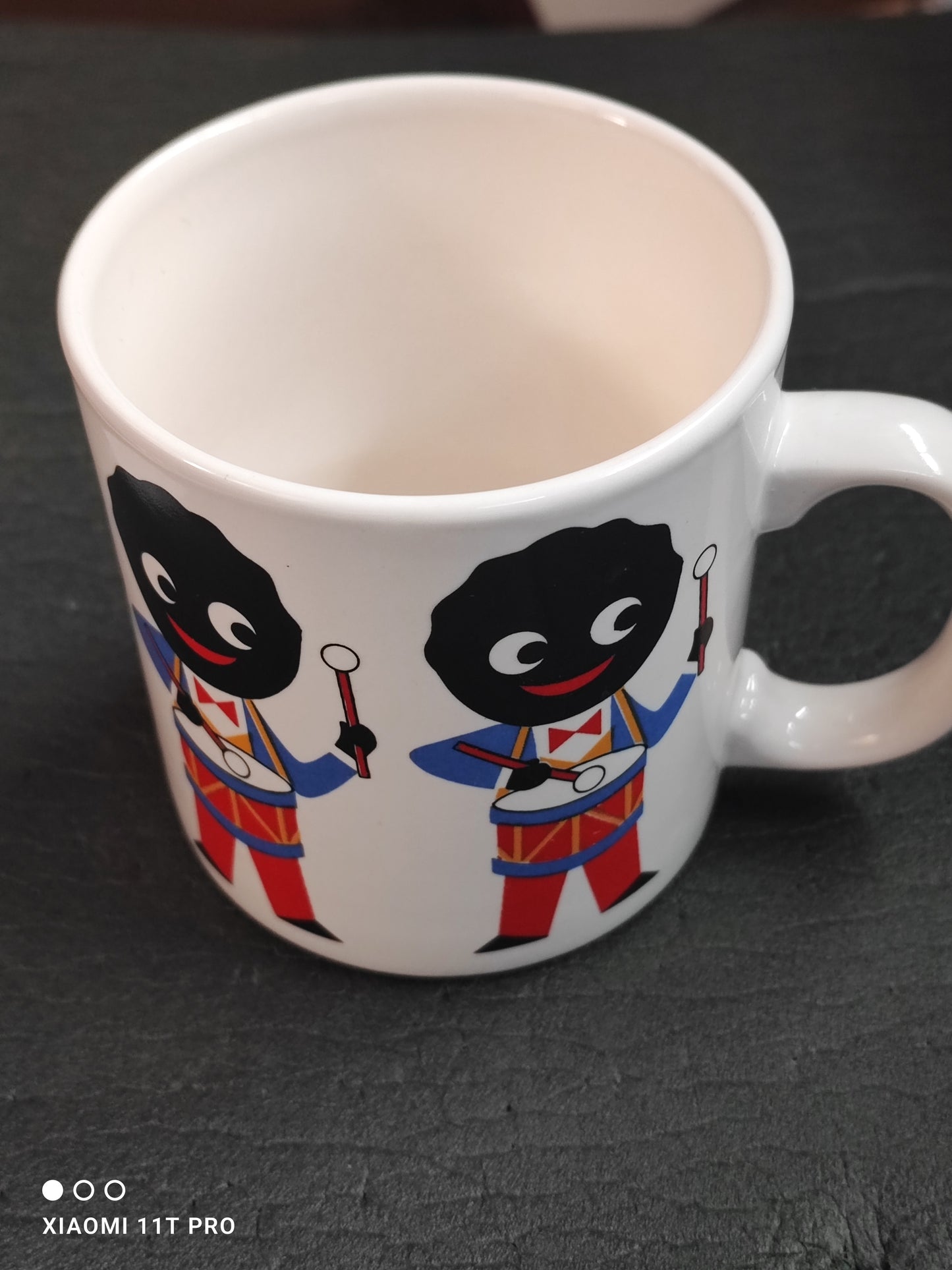 1980s Drummer Mug by Silver Crane