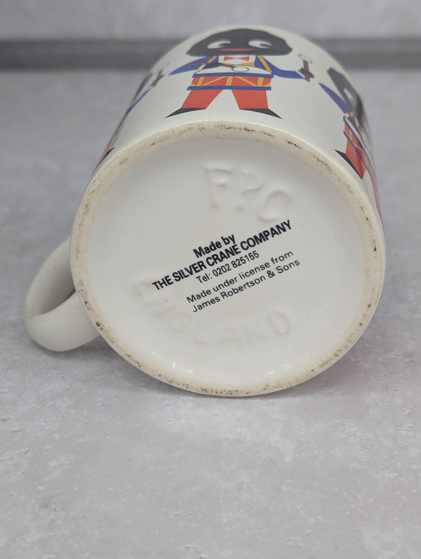 1980s Drummer Mug by Silver Crane