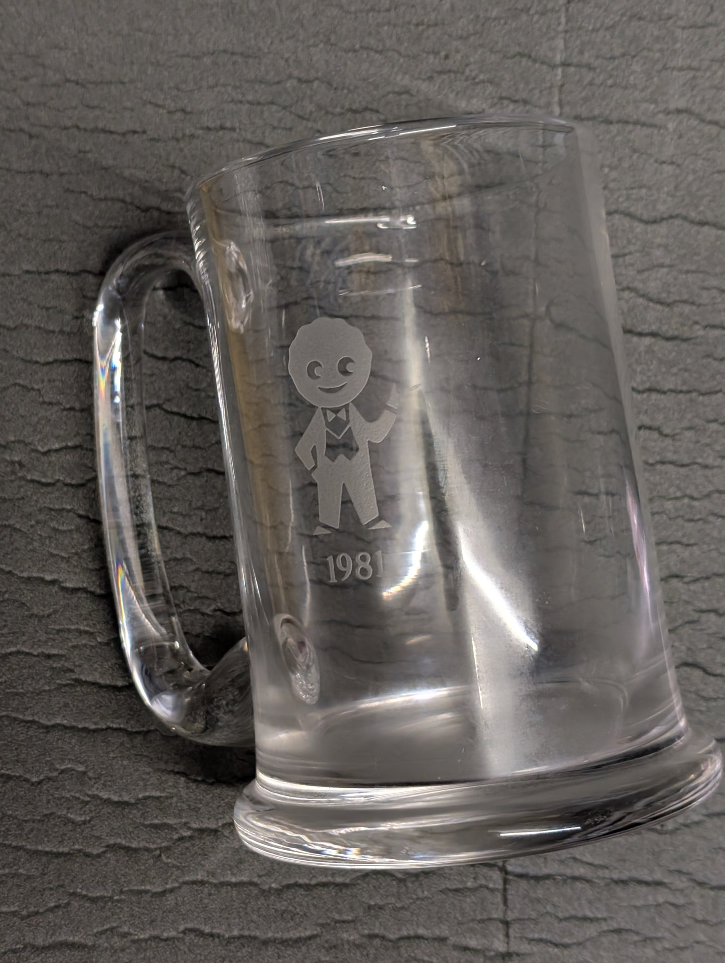 1980s Robertsons Golly Glass Tankard
