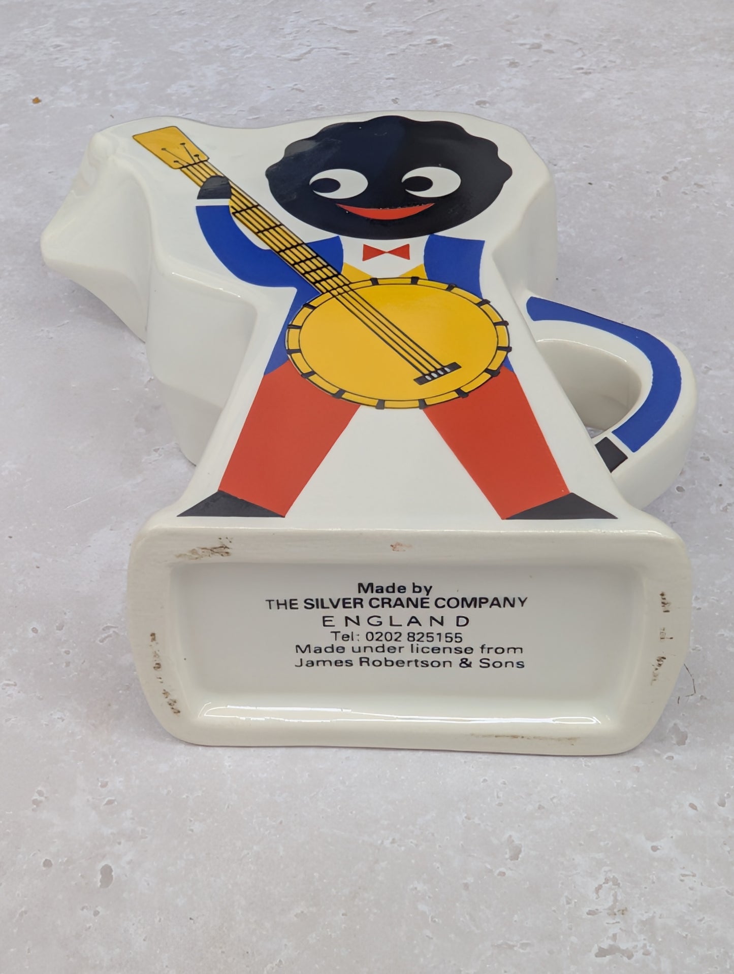 1980s Robertsons Milk Jug by Silver Crane