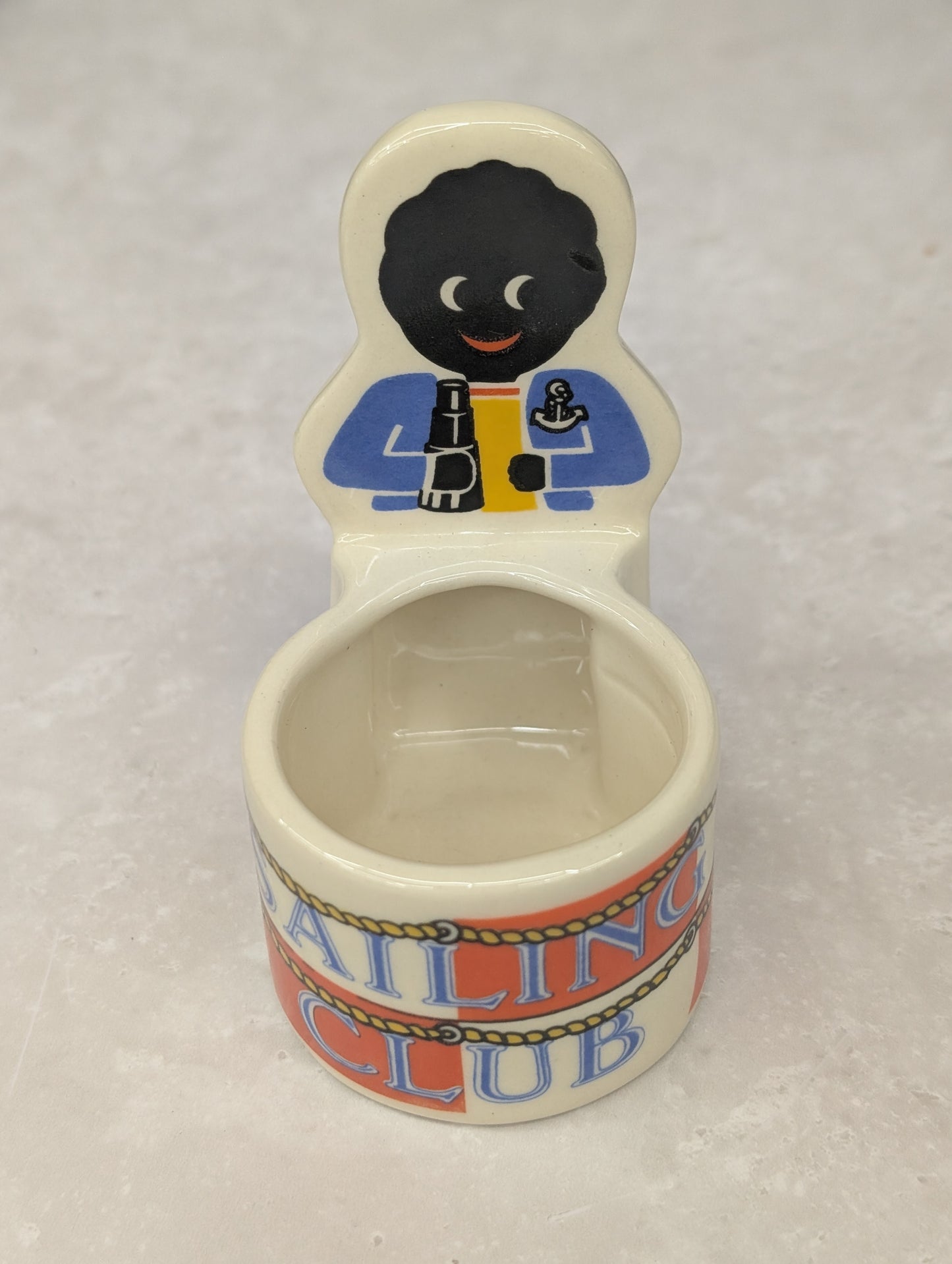 1980s Robertsons Sailing Club Egg Cup by Silver Crane