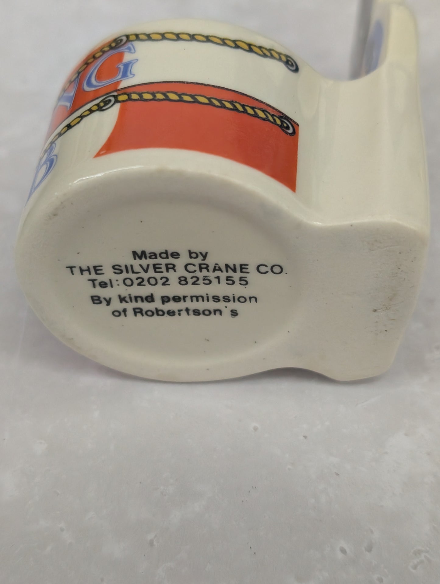 1980s Robertsons Sailing Club Egg Cup by Silver Crane